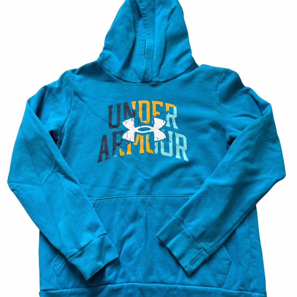 Under Armour Teal Hoodie with Logo